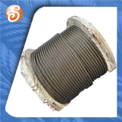 Nantong Manufacture 6x19 panjang panjang tali dawai bergalvani 1.5mm-25mm 1770mpa